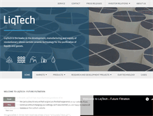 Tablet Screenshot of liqtech.com